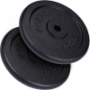 SCSports Liatinové kotúče, 2 x 15 kg SCSports Liatinové kotúče, 2 x 15 kg