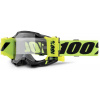 100% ACCURI 2 FORECAST Goggle Neon Yellow - Clear Lens 100% ACCURI 2 FORECAST Goggle Neon Yellow - Clear Lens