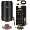 Žarnový mlynček na kávu malý bezdrôtový elektrický 200 ml čierny 1 ks Žarnový mlynček na kávu malý bezdrôtový elektrický 200 ml čierny 1 ks