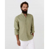 Magic Linen Klasická pánska ľanová košeľa SINTRA vo farbe Sage Velikost: XL Magic Linen Klasická pánska ľanová košeľa SINTRA vo farbe Sage Velikost: XL