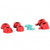 BlackRiver - Trucks Bushing First Aid Kit hard Red BlackRiver - Trucks Bushing First Aid Kit hard Red