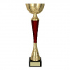 DEMI SPORT Športová trofej Pohár 9217 Farba - hlavná: Zlatá, Farba - doplnková: Červená, Veľkosť trofej: C - 39 cm DEMI SPORT Športová trofej Pohár 9217 Farba - hlavná: Zlatá, Farba - doplnková: Červená, Veľkosť trofej: C - 39 cm