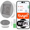 WiFi senzor teploty a vlhkosti Tuya s LCD displejom a napájaním USB-C WiFi senzor teploty a vlhkosti Tuya s LCD displejom a napájaním USB-C