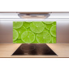 Sklenený panel do kuchyne Limetky 100x50 cm Sklenený panel do kuchyne Limetky 100x50 cm