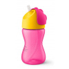 AVENT Hrnček so slamkou 300ml - ružový PHILIPS AVENT AVENT Hrnček so slamkou 300ml - ružový PHILIPS AVENT