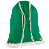 Westford Mill Bavlnený vak na chrbát WM110 Kelly Green 37 x 46 cm Westford Mill Bavlnený vak na chrbát WM110 Kelly Green 37 x 46 cm