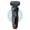 Braun Series 5 51-R1000s Red Shave