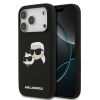 Karl Lagerfeld Liquid Silicone Double Heads MagSafe zadný kryt pre iPhone 17 Pro Black Karl Lagerfeld Liquid Silicone Double Heads MagSafe zadný kryt pre iPhone 17 Pro Black