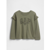 GAP Baby tričko s logom Zelená 4YRS Zelená Zelená GAP Baby tričko s logom Zelená 4YRS Zelená Zelená