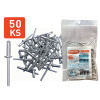 Extol Premium 8813854A | Nity trhacie hliníkové 4,0x12,7 mm - balenie 50 ks Extol Premium 8813854A | Nity trhacie hliníkové 4,0x12,7 mm - balenie 50 ks