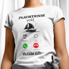 Tričko s potlačou PLACHTENIE VOLÁ Dámsky Biela 3XL Tričko s potlačou PLACHTENIE VOLÁ Dámsky Biela 3XL