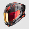 SCORPION prilba na motocykel EXO-530 AIR THERAS (metalická čierna/červená), XS SCORPION prilba na motocykel EXO-530 AIR THERAS (metalická čierna/červená), XS