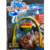 Beyblade keychainTops červená/zelená spúšťač žltý Beyblade keychainTops červená/zelená spúšťač žltý