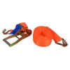 Upínací popruh GEKO Popruh upínacie s ERGO račňou a hákom, 6m / 5T / 50mm (G02356) Upínací popruh GEKO Popruh upínacie s ERGO račňou a hákom, 6m / 5T / 50mm (G02356)