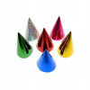 MFP Papierové narodeninové čiapky hologramové 6ks 16cm MIX FARIEB MFP Papierové narodeninové čiapky hologramové 6ks 16cm MIX FARIEB