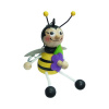 Drevený prívesok na kľúče - včielka chlapček Drevený prívesok na kľúče - včielka chlapček
