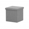 AUTRONIC Taburet s úložným priestorom, sivá, látka, TAB-461 GREY2 AUTRONIC Taburet s úložným priestorom, sivá, látka, TAB-461 GREY2