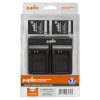 Set Jupio 2x LP-E12 + Dual Charger pre Canon - Jupio CCA1010 nabíjačka - neoriginálne Set Jupio 2x LP-E12 + Dual Charger pre Canon - Jupio CCA1010 nabíjačka - neoriginálne