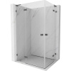 Mexen Lunar L Duo sprchová kabína ľavá 110 x 85 cm, transparentná, kartáčovaná tmavosivá - 834L-110L-085P-66-00 Mexen Lunar L Duo sprchová kabína ľavá 110 x 85 cm, transparentná, kartáčovaná tmavosivá - 834L-110L-085P-66-00