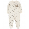 CARTER'S Overal na zips Sleep&Play Ivory Paw chlapec 9m/ veľ. 74 CARTER'S Overal na zips Sleep&Play Ivory Paw chlapec 9m/ veľ. 74
