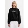 Calvin Klein Jeans mikina dámska s bavlnou LV047B234G čierna XS Calvin Klein Jeans mikina dámska s bavlnou LV047B234G čierna XS
