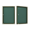 Nástenná vitrína 100x70x5 cm, Prevedenie Zelená TER-YCW002 Nástenná vitrína 100x70x5 cm, Prevedenie Zelená TER-YCW002