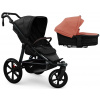 TFK ProA 2v1 Black Combi carrycot + Seat unit Hlboká vanička Salmon TFK ProA 2v1 Black Combi carrycot + Seat unit Hlboká vanička Salmon