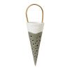 Zelená keramická závesná dekorácia Kähler Design Cone, výška 14,5 cm Zelená keramická závesná dekorácia Kähler Design Cone, výška 14,5 cm