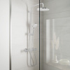 HANSGROHE Vernis Blend Showerpipe Green nástenný sprchový systém s termostatom, horná sprcha 1jet priemer 205 mm, ručná sprcha 2jet, chróm, 26318000