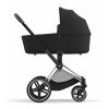 Cybex Priam Set Sepia Black Comfort Podvozok: Chrome/Brown Cybex Priam Set Sepia Black Comfort Podvozok: Chrome/Brown