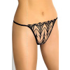 Dámska Tanga V-5008 Lily - Axami XL béžovo-černá Dámska Tanga V-5008 Lily - Axami XL béžovo-černá
