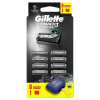 Gillette Mach3 Charcoal Náhradné Holiace Hlavice pre Mužov s 3 Čepieľkami Gillette Mach3 Charcoal Náhradné Holiace Hlavice pre Mužov s 3 Čepieľkami