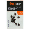 UnderCarp Helikoptérové korálky Hnědé 10ks UnderCarp Helikoptérové korálky Hnědé 10ks