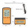 Udiareň - Bezdrôtový mäsový teplomer 2 x grilovacia sonda (Bezdrôtový mäsový teplomer 2 x grilovacia sonda) Udiareň - Bezdrôtový mäsový teplomer 2 x grilovacia sonda (Bezdrôtový mäsový teplomer 2 x grilovacia sonda)