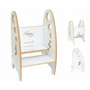 Učiaca Veža biely drevený Kitchen Helper 81cm pre Dieťa/Dospelého Učiaca Veža biely drevený Kitchen Helper 81cm pre Dieťa/Dospelého