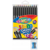 Colorino kids farbičky okrúhle jumbo 12 farieb čierne drevo strúhadlo Colorino kids farbičky okrúhle jumbo 12 farieb čierne drevo strúhadlo