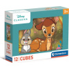 Clementoni Obrazové kocky Disney klasické rozprávky, 12 kociek Clementoni Obrazové kocky Disney klasické rozprávky, 12 kociek
