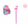 Wiky Bublifuk plameňák s píšťalkou 37 cm Wiky Bublifuk plameňák s píšťalkou 37 cm