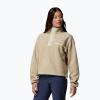 Dámska fleecová mikina Columbia Helvetia II Cropped Half Snap Fleece ancient fossil/dark stone/chalk Dámska fleecová mikina Columbia Helvetia II Cropped Half Snap Fleece ancient fossil/dark stone/chalk