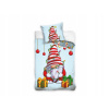 Carbotex Obojstranné vianočné bavlna obliečky Škriatok NL235023 140x200 70x90 Carbotex Obojstranné vianočné bavlna obliečky Škriatok NL235023 140x200 70x90