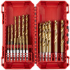 MILWAUKEE RED HEX HSS-G TiN 19 ks 4932493866 MILWAUKEE RED HEX HSS-G TiN 19 ks 4932493866