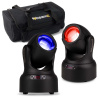 BeamZ NOVA80B-BK moving head set - Sada 2 beam moving headov s taškou - 80W - Čierna BeamZ NOVA80B-BK moving head set - Sada 2 beam moving headov s taškou - 80W - Čierna