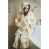 Wooline Froté župan do sauny, svetlý Veľkosť: L Wooline Froté župan do sauny, svetlý Veľkosť: L