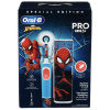 Elektrická zubná kefka pre deti Oral-B Pro D103 Spiderman s cestovným puzdrom Elektrická zubná kefka pre deti Oral-B Pro D103 Spiderman s cestovným puzdrom