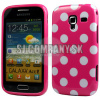 Silikónový obal Samsung Galaxy Ace 2 – Polka – ružová Silikónový obal Samsung Galaxy Ace 2 – Polka – ružová