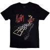 Korn Unisex T-shirt: Follow The Leader Hopscotch (back Print) (x-large) XL Korn Unisex T-shirt: Follow The Leader Hopscotch (back Print) (x-large) XL