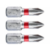 Bit krížový 3ks, PH 1x25mm, S2, FORTUM Bit krížový 3ks, PH 1x25mm, S2, FORTUM