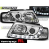 Predné svetlá Volkswagen Passat B5 3B, 1996-2000, LED Daylight, chróm + RL atest Predné svetlá Volkswagen Passat B5 3B, 1996-2000, LED Daylight, chróm + RL atest
