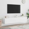 zahrada-XL TV nástenné skrinky s LED svetlami 2 ks biele 80x35x31 cm 837282 zahrada-XL TV nástenné skrinky s LED svetlami 2 ks biele 80x35x31 cm 837282