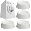 Gumové, antivibračné podložky pod práčku, umývačku riadu 4 ks nožičky pre spotrebiče, sada Gumové, antivibračné podložky pod práčku, umývačku riadu 4 ks nožičky pre spotrebiče, sada